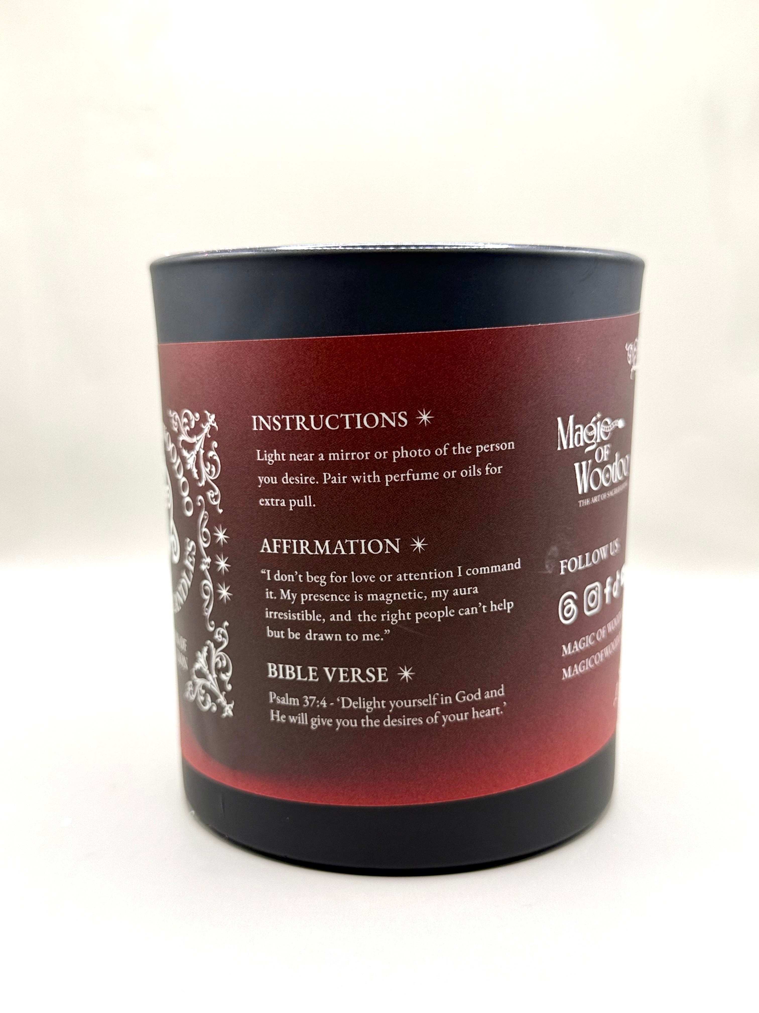 Possession Of Attraction Spelled Candle