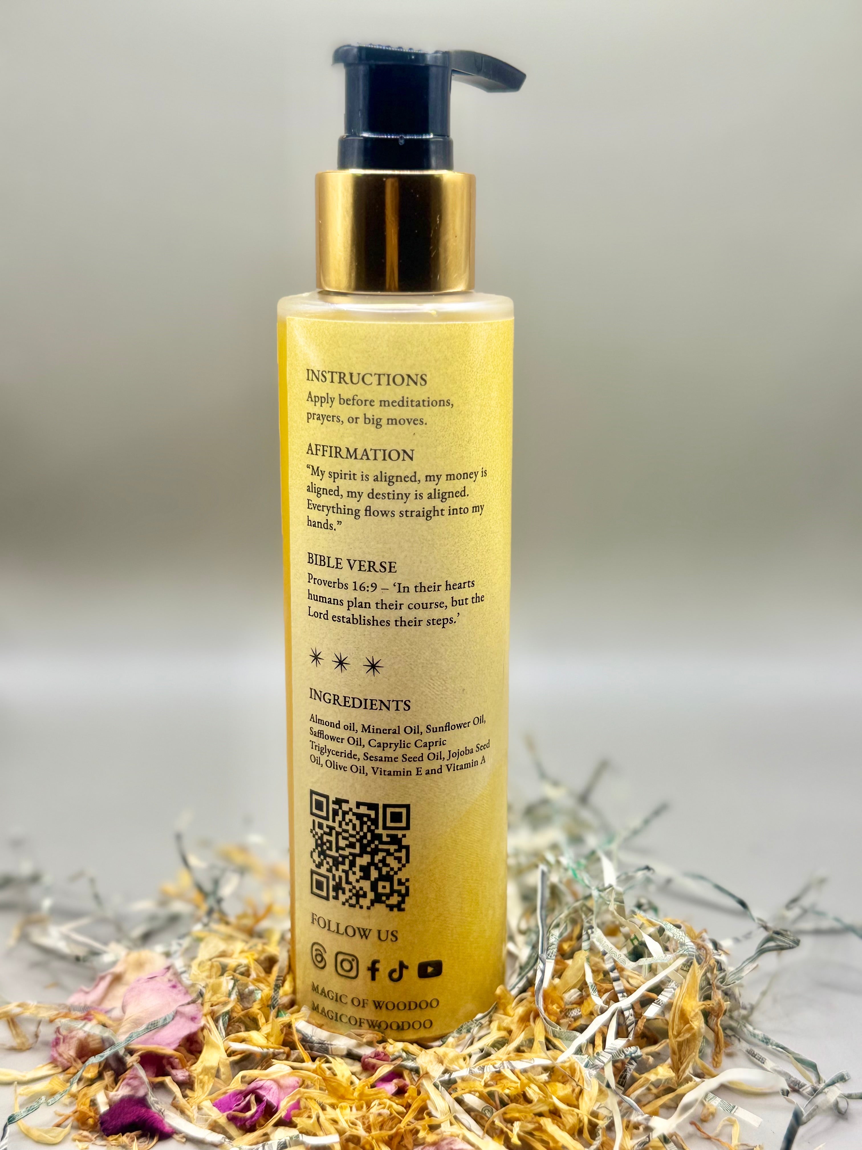 Prosperous Alignment Aura Spelled Body Oil