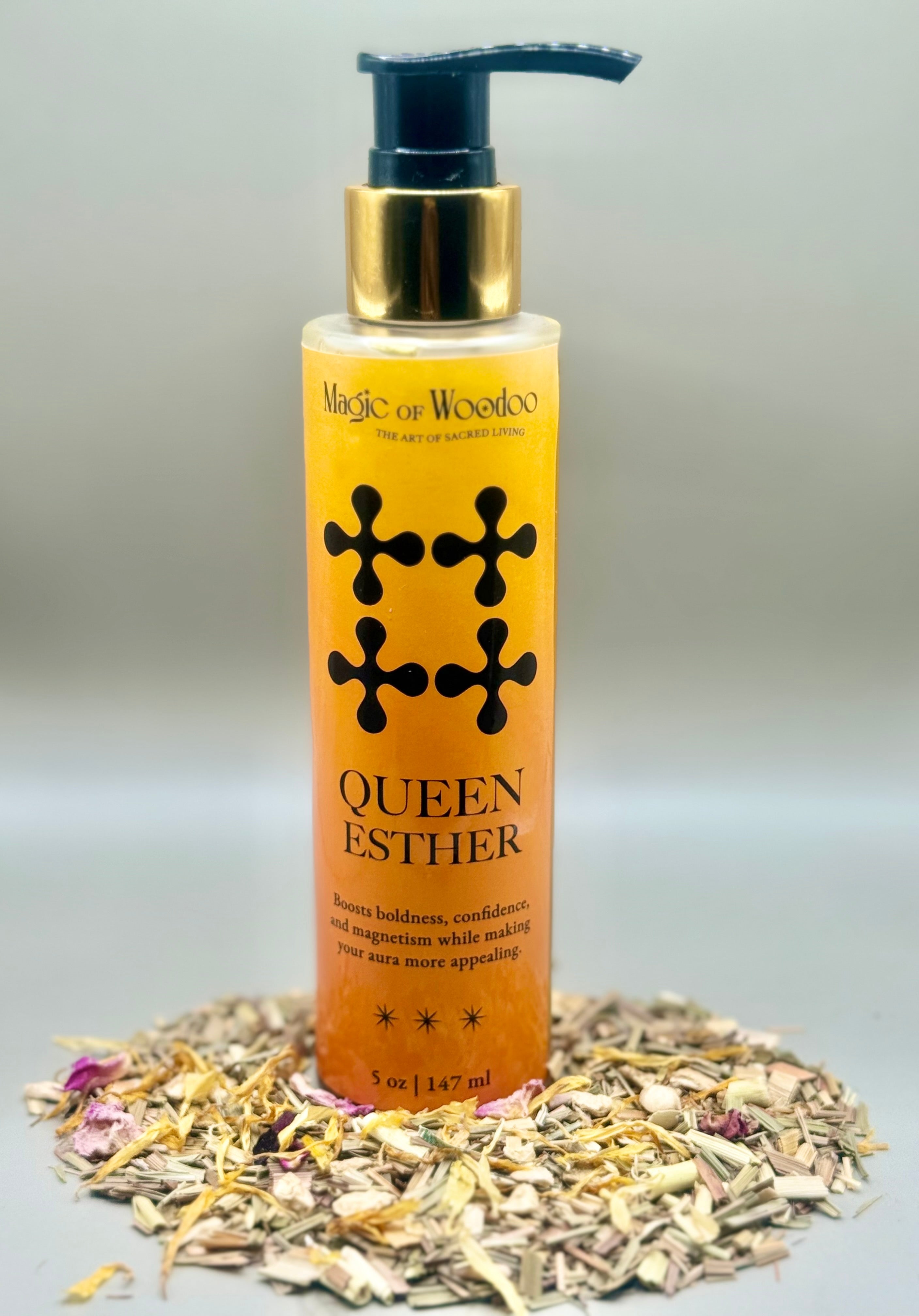 Queen Esther Aura Spelled Body Oil