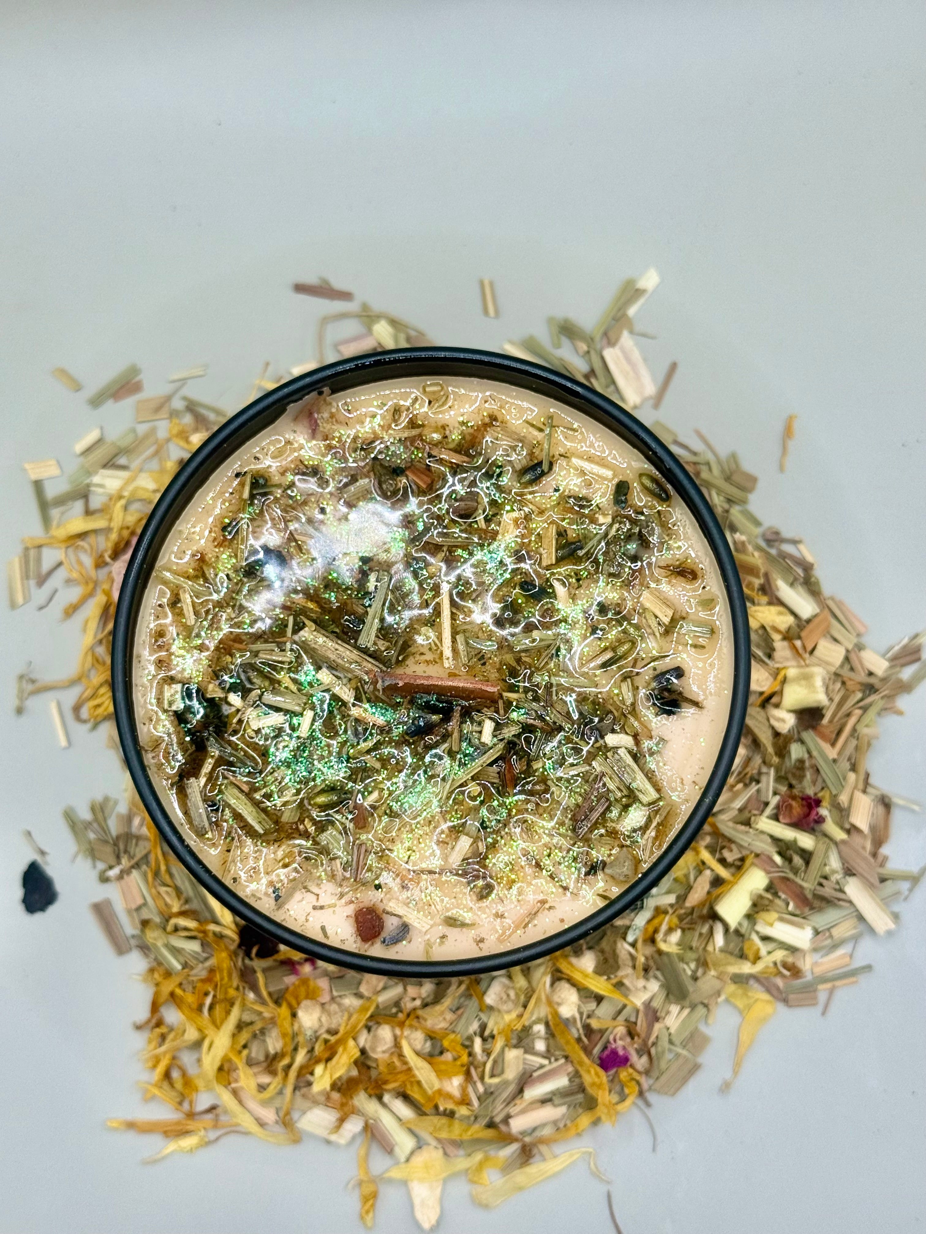 Philosophers Flame Spelled Candle