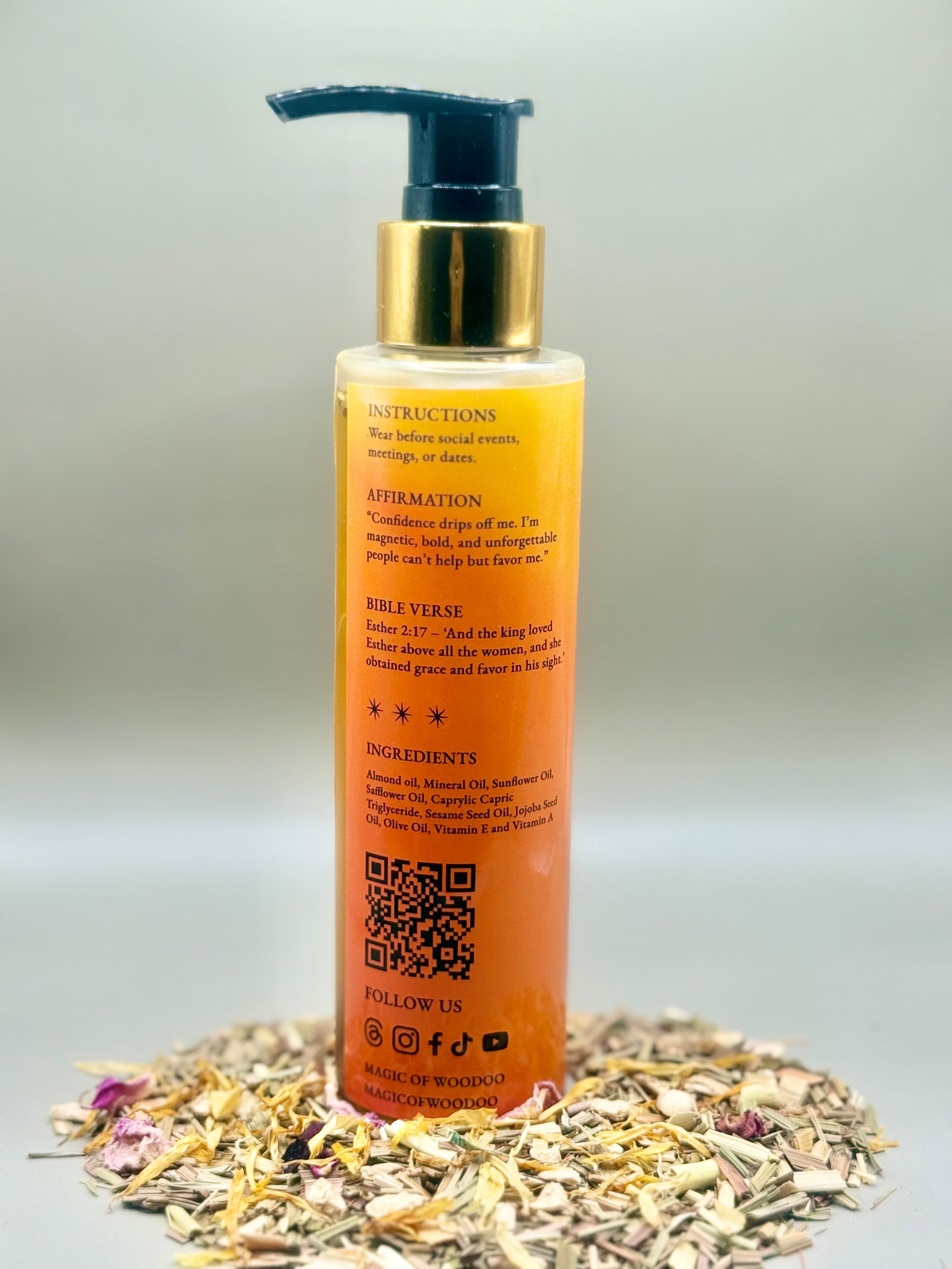 Queen Esther Aura Spelled Body Oil