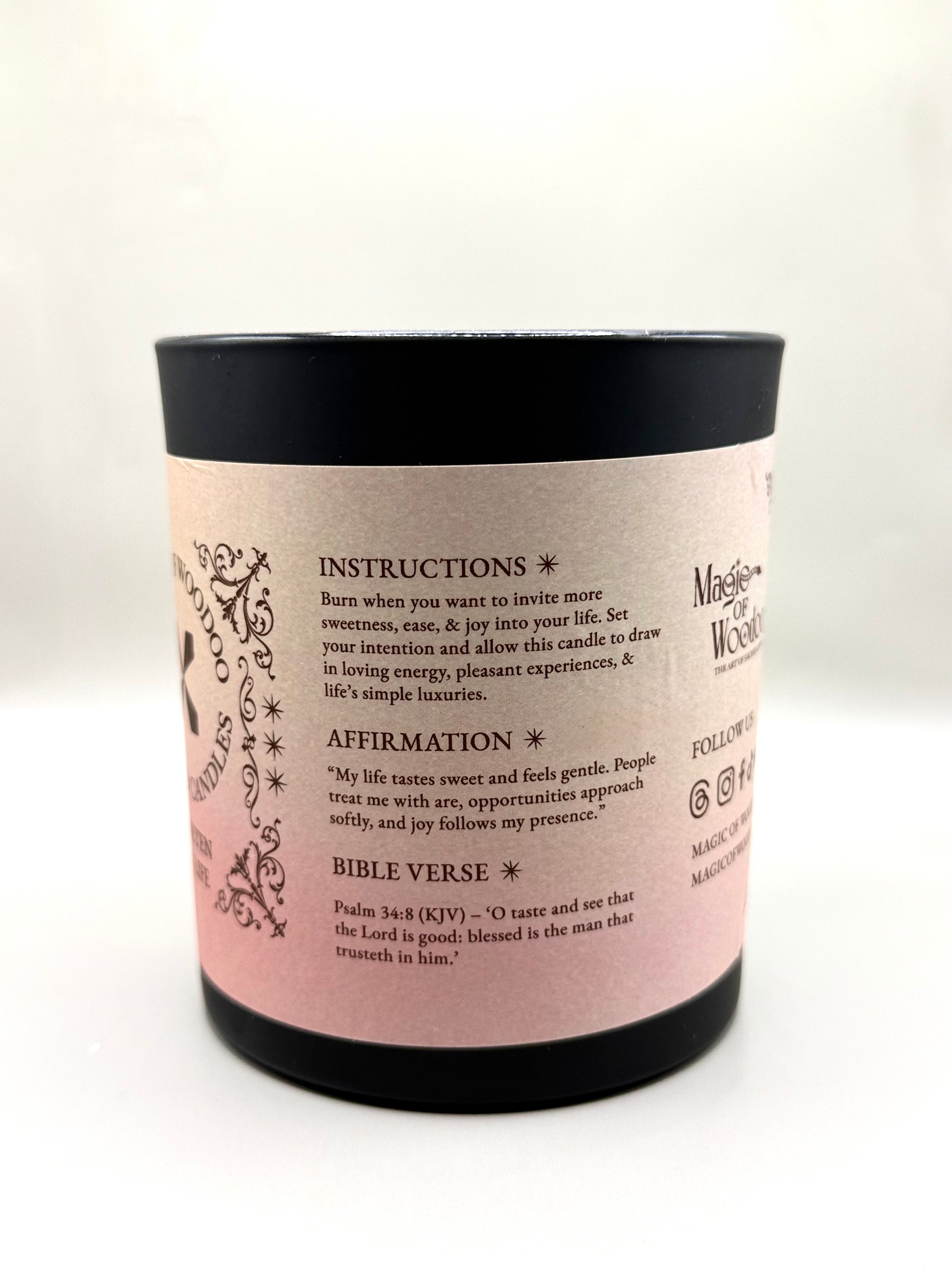 Sweeten My Life Spelled Candle