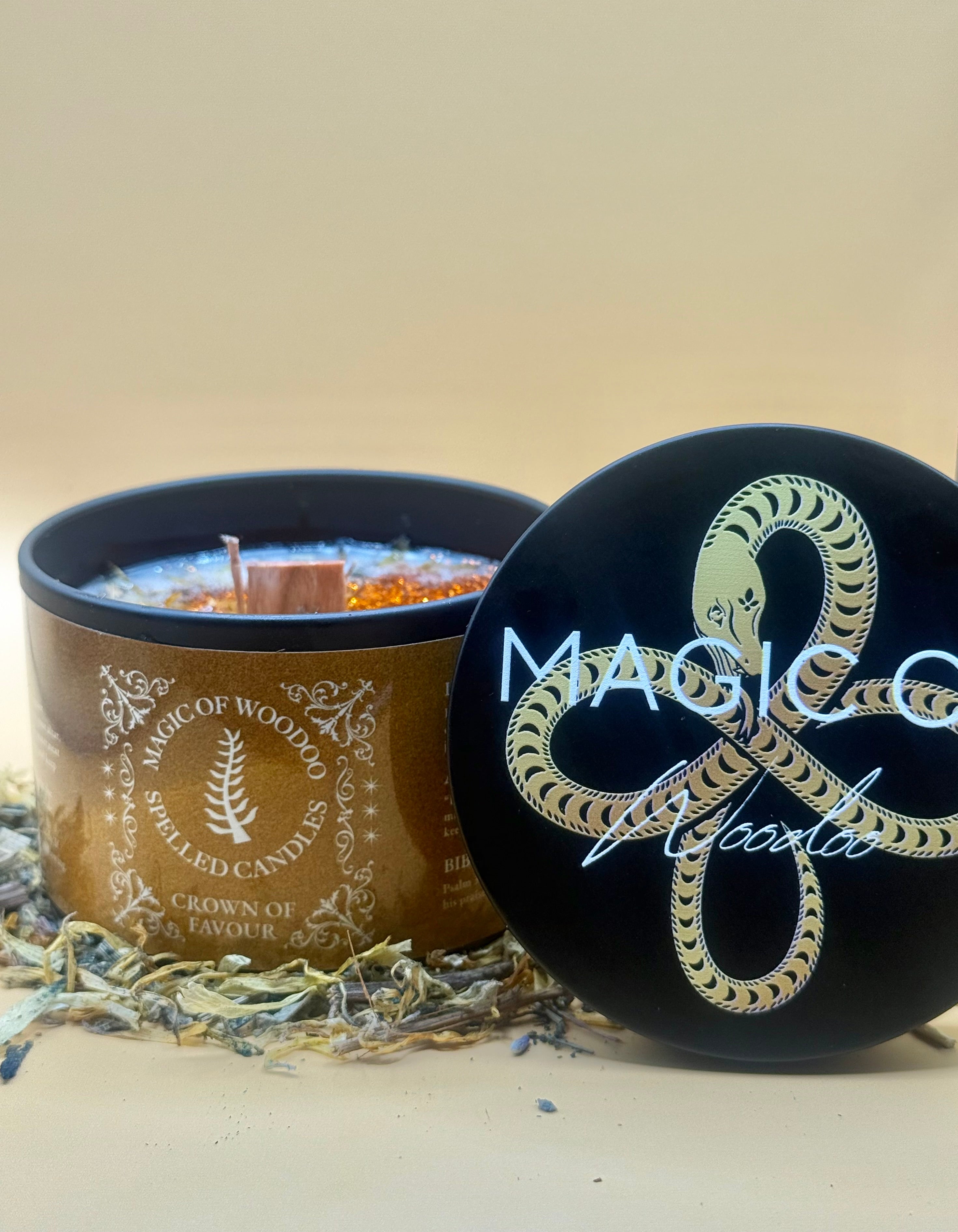 Crown Of Favour Spelled Candle