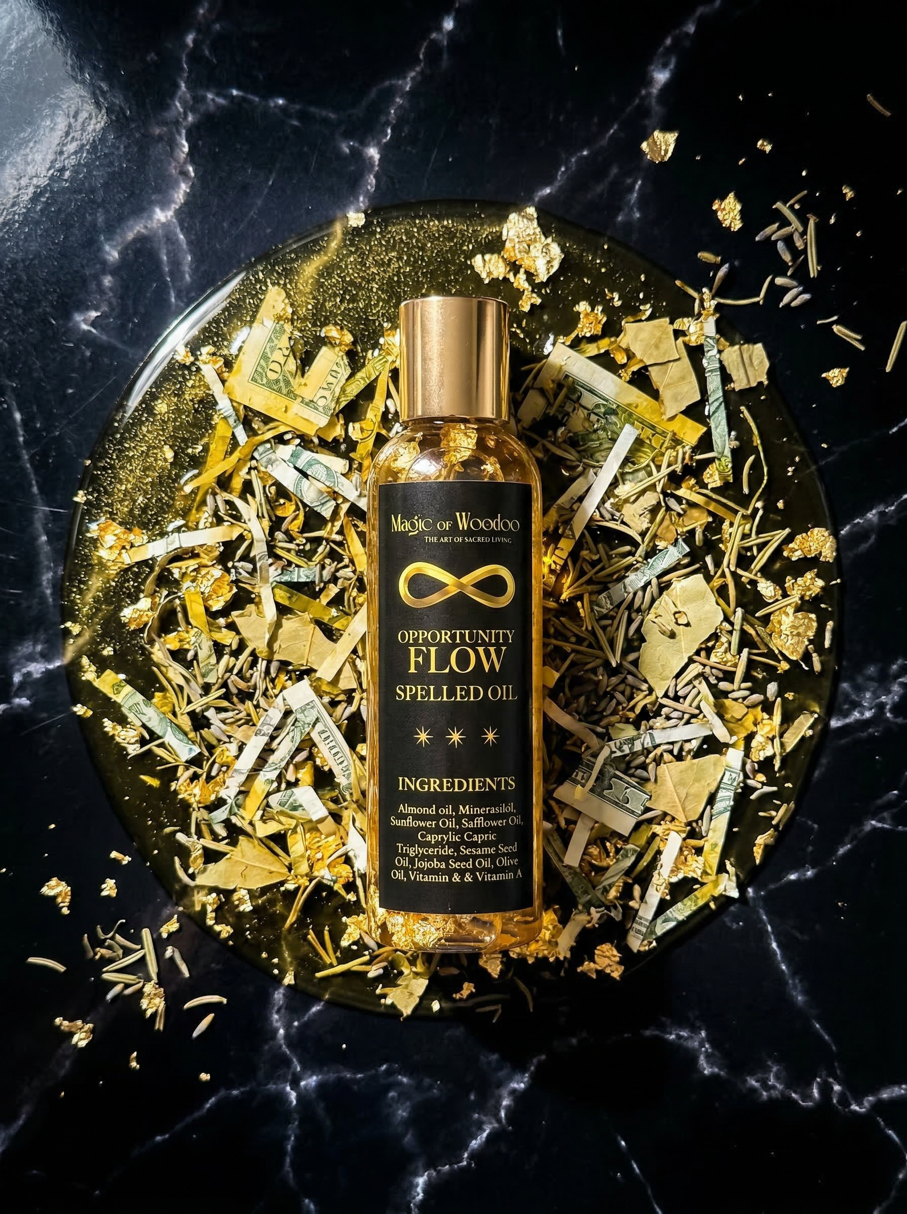 Opportunity Flow Spelled Oil