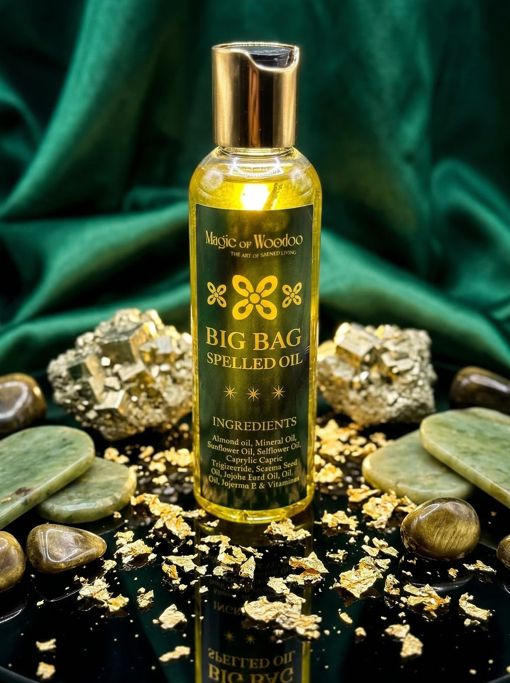 Big Bag Spelled Money Oil